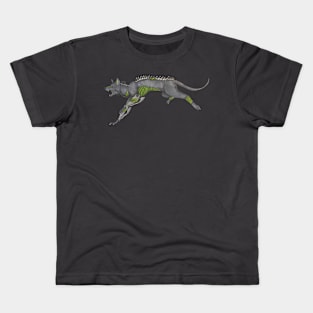 Sci fi monster dog Kids T-Shirt